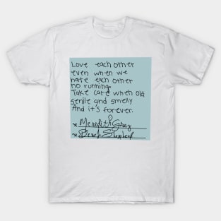 Post-it Grey’s Anatomy T-Shirt